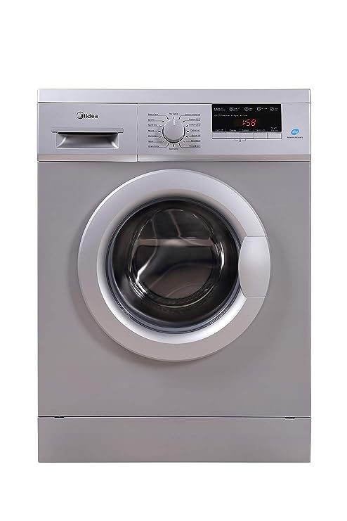 Midea 8 kg Fully Automatic Front Load Washing Machine (MWMFL080GBFS, Grey, In-built Heater)(OPEN BOX) Midea 8 kg Fully Automatic Front Load Washing Machine (MWMFL080GBFS, Grey, In-built Heater)(OPEN BOX)